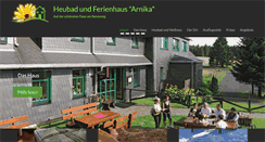 Desktop Screenshot of pension-arnika.de